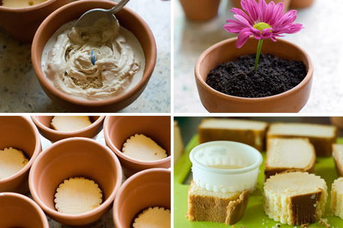Guides to Make Springy Flower Pot Desserts