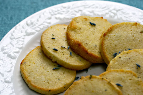 Lemon Zest Lavender Cookies