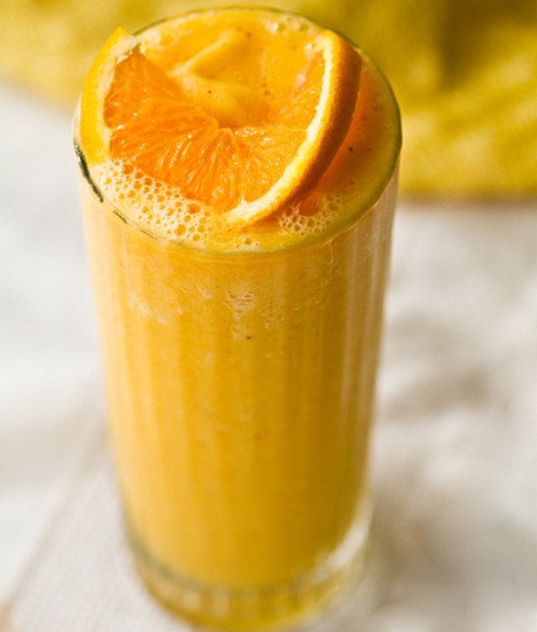 Vibrant Orange Juice Smoothie