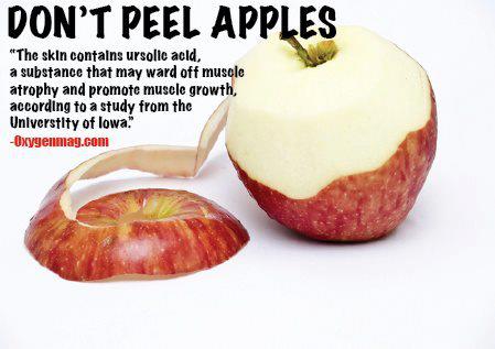 Why You Should Not Peel Apple When Eating Apple