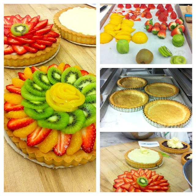 Colorful Sweet Pastry Fruit Tart