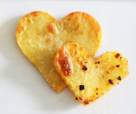 Valentine’s Day Heart Shape Potatoes