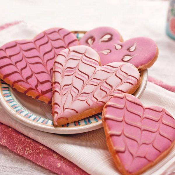 Heart Shape Valentine’s Day Cookies