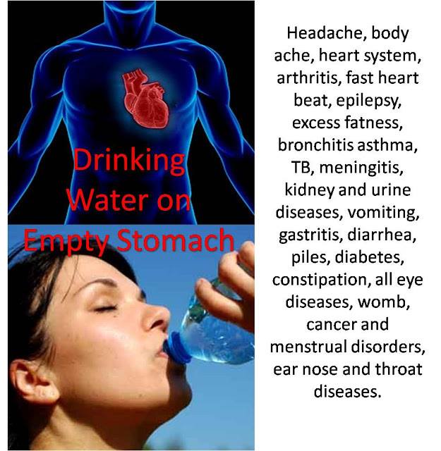 WHY YOU SHOULD DRINK WATER ON EMPTY STOMACH