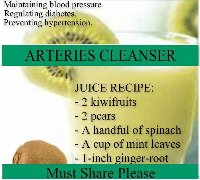 Arteries Cleanser Juice Recipe