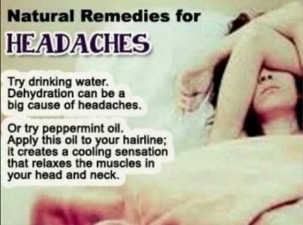 Natural Remedies for HEADACHES
