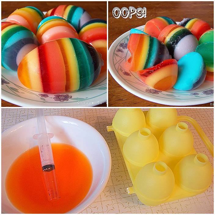 How to Make Rainbow Easter Eggs