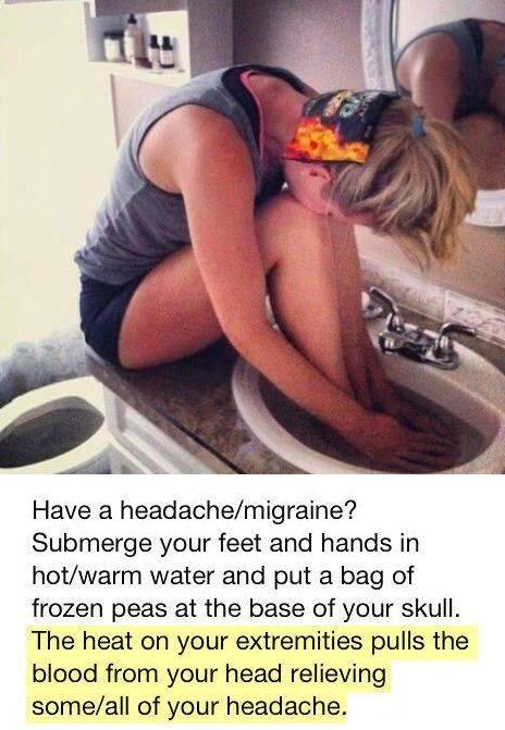 Amazing Way to Cure Headache or Migraine