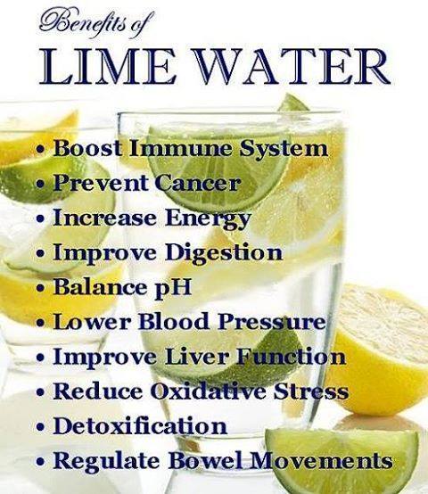 10 Benefits of LIME / LEMON WATER