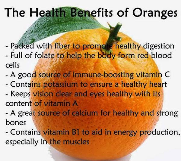 7 Health Benefits of Oranges
