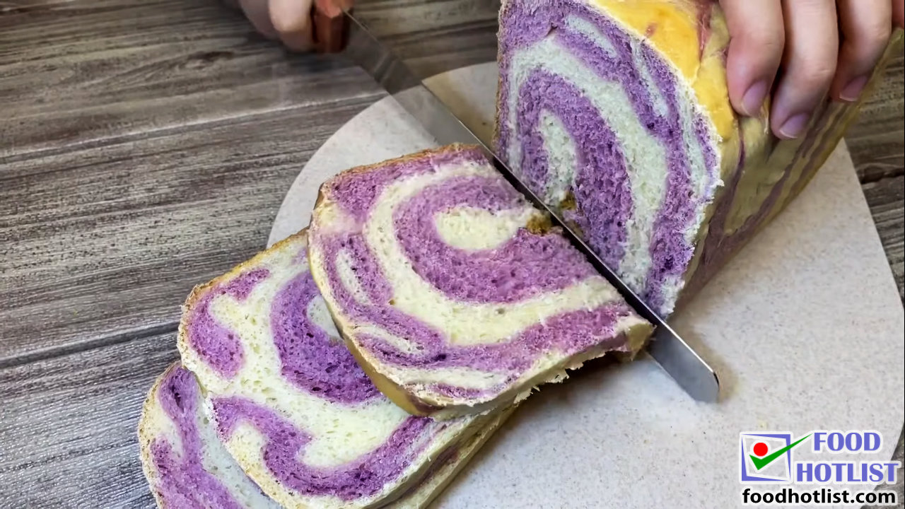 Purple Sweet Potato Swirl Bread Recipe